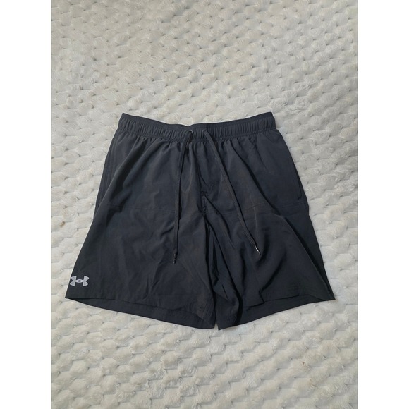 Under Armour Other - Under Armour Mens Black Athletic Training Shorts Large 7 Inseam Pockets